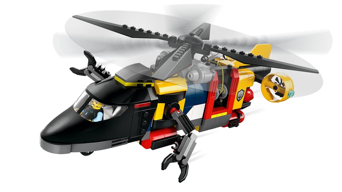 Конструктор "LEGO" City Ремікс вертольотів, пожежних машин і підводних човнів №60462 — фото 8