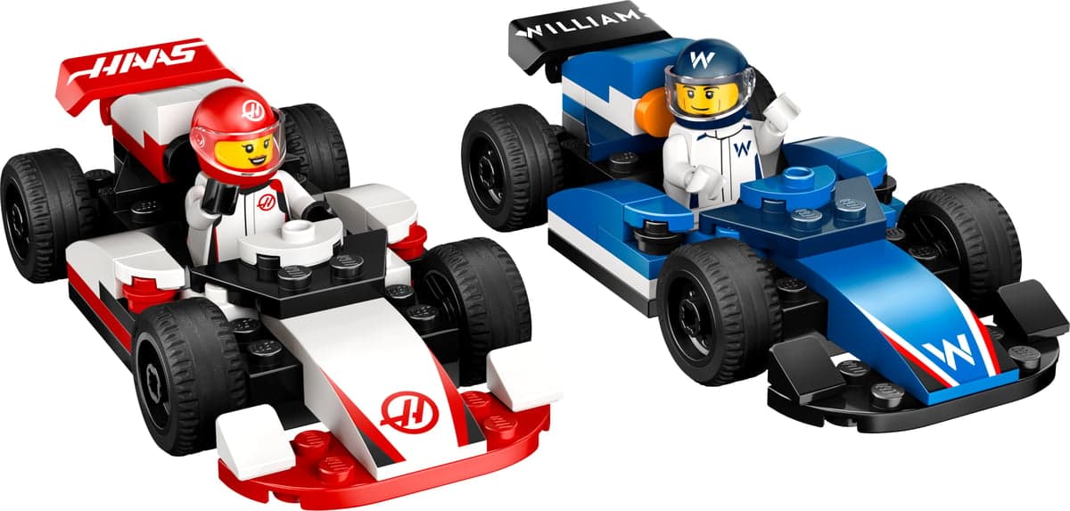 Конструктор "LEGO" City Автомобілі для перегонів F1®командWilliamsRacing та Haas F1®№60464 — фото 4