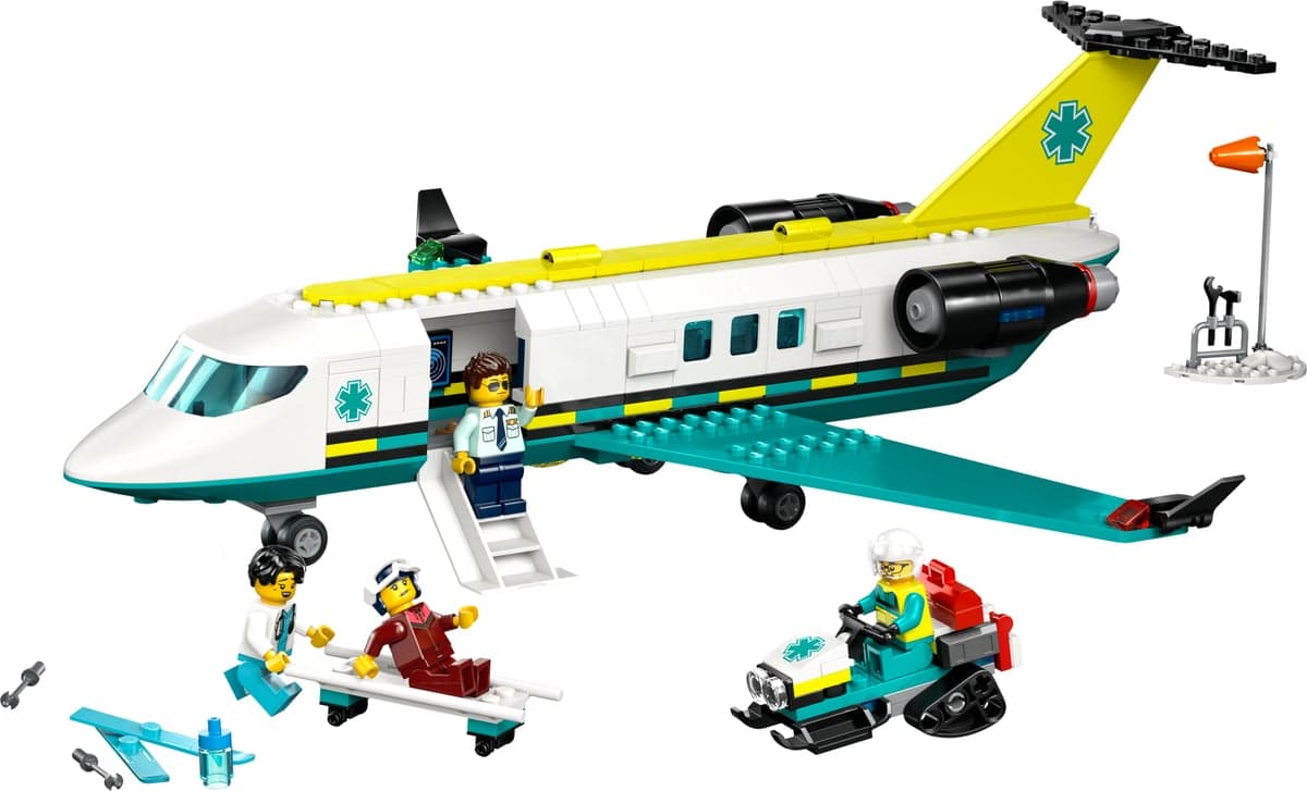 Конструктор "LEGO" City Літак швидкої медичної допомоги №60465 — фото 12