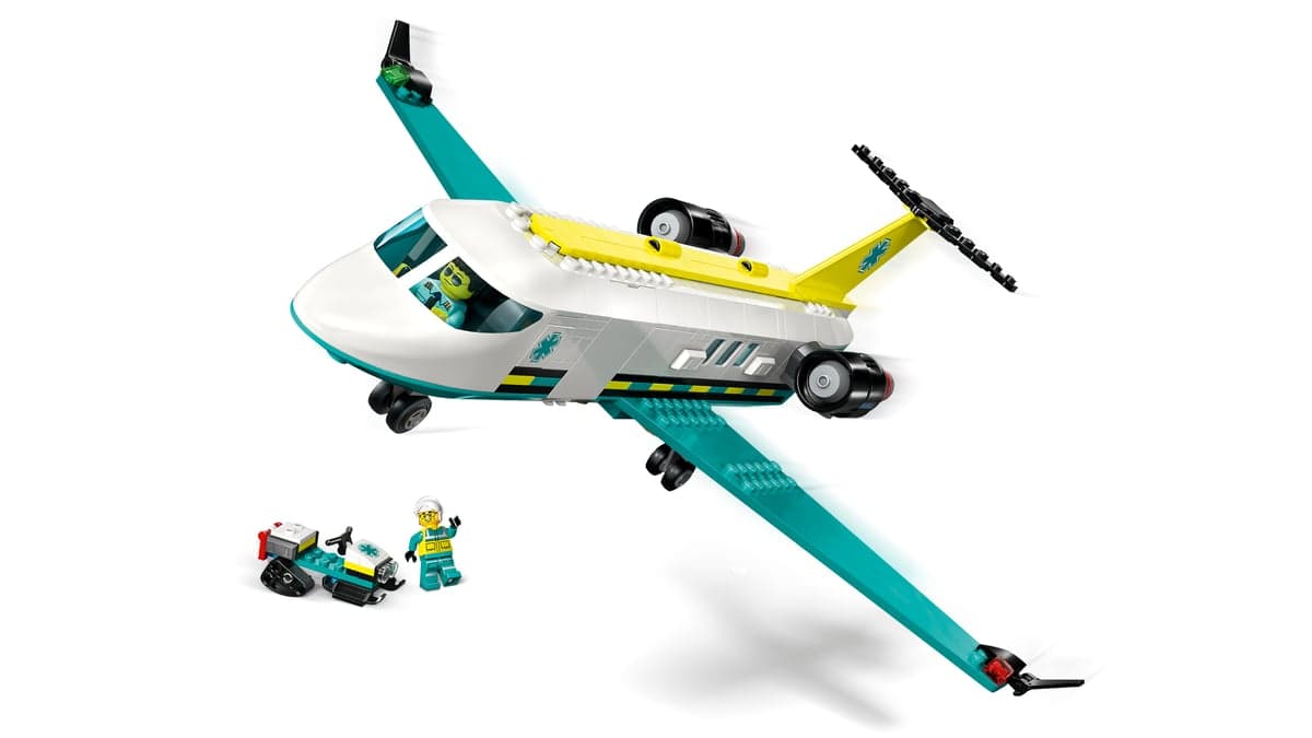 Конструктор "LEGO" City Літак швидкої медичної допомоги №60465 — фото 15