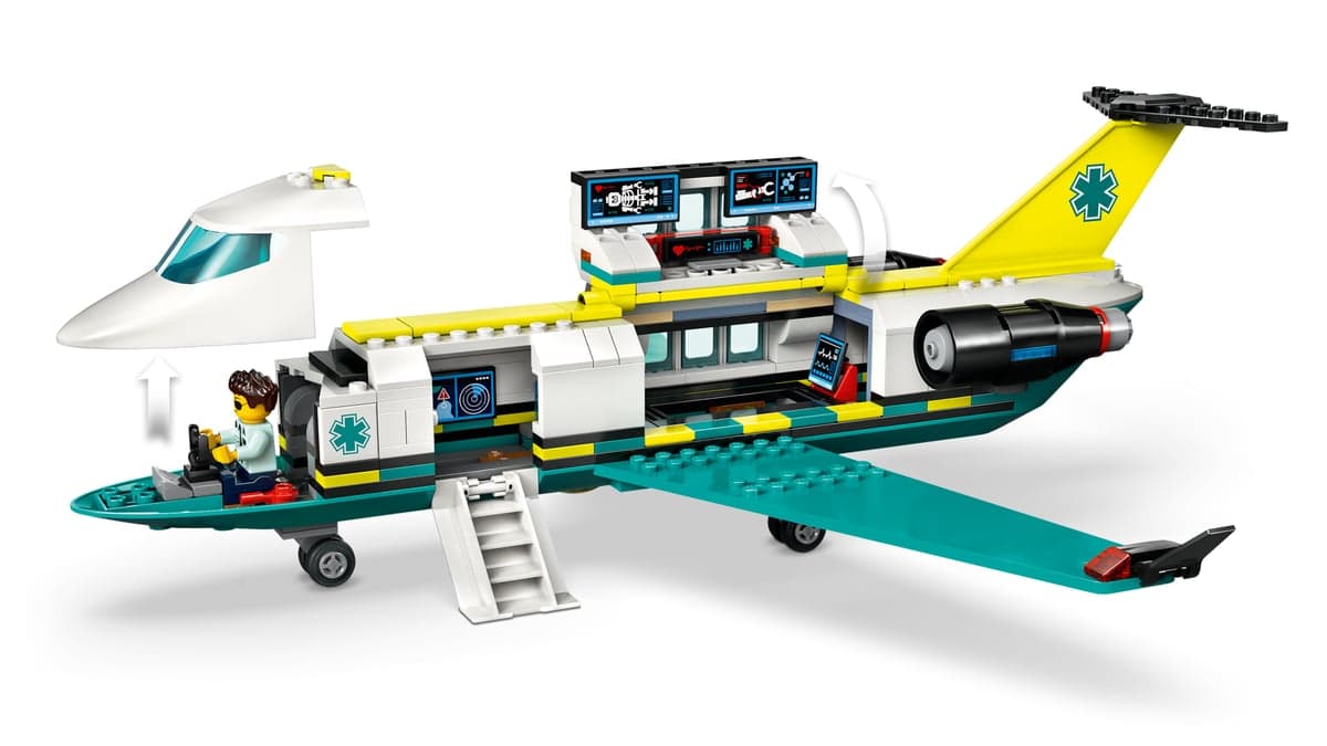 Конструктор "LEGO" City Літак швидкої медичної допомоги №60465 — фото 16