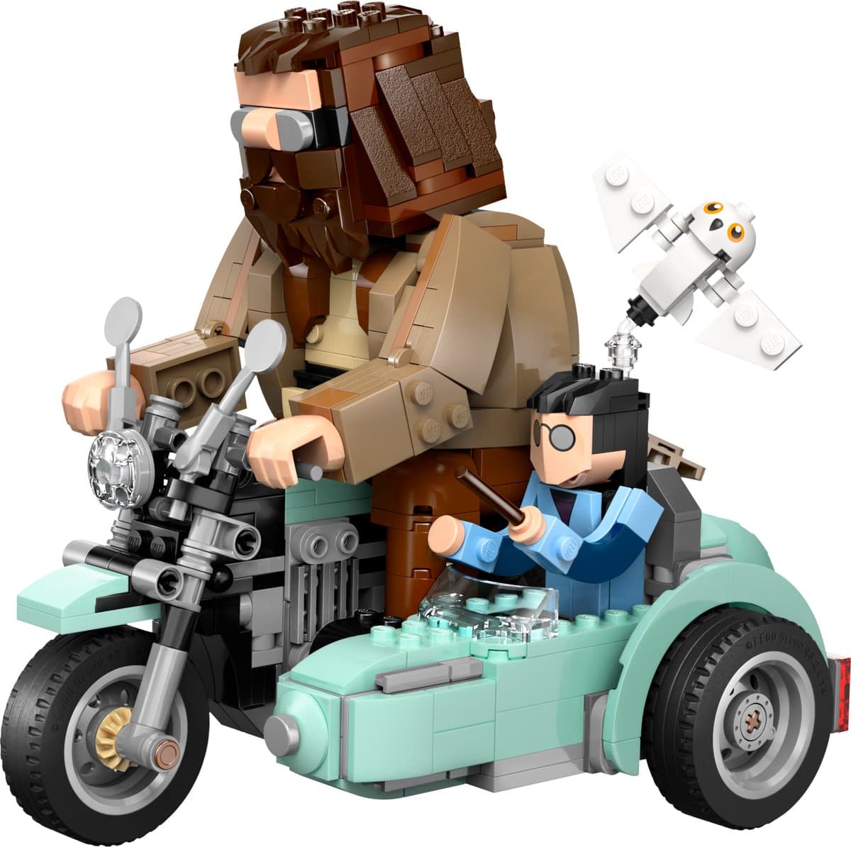 Конструктор "LEGO" Harry Potter Поїздка Геґріда й Гаррі на мотоциклі №76443 — фото 4