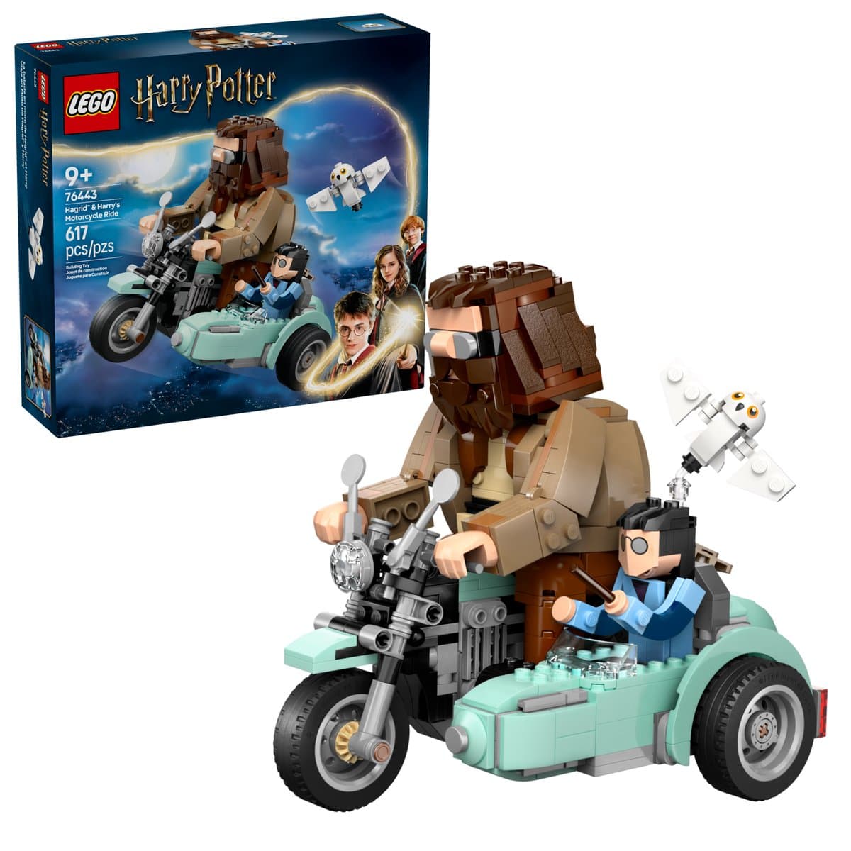 Конструктор "LEGO" Harry Potter Поїздка Геґріда й Гаррі на мотоциклі №76443 — фото 5