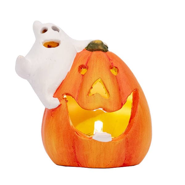 Статуетка "Yes! Fun" Хелловін "Pumpkin and ghost" 8см LED №974190 — купити | Канцелярський Сад