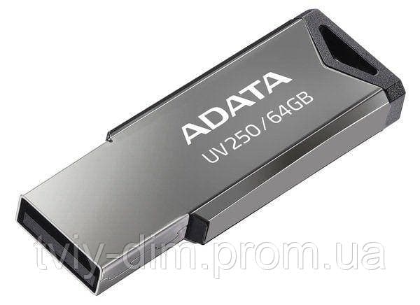 Флеш-пам`ять 64GB "A-Data" AUV250 USB2.0 black №8819 — фото товару | Канцелярський Сад