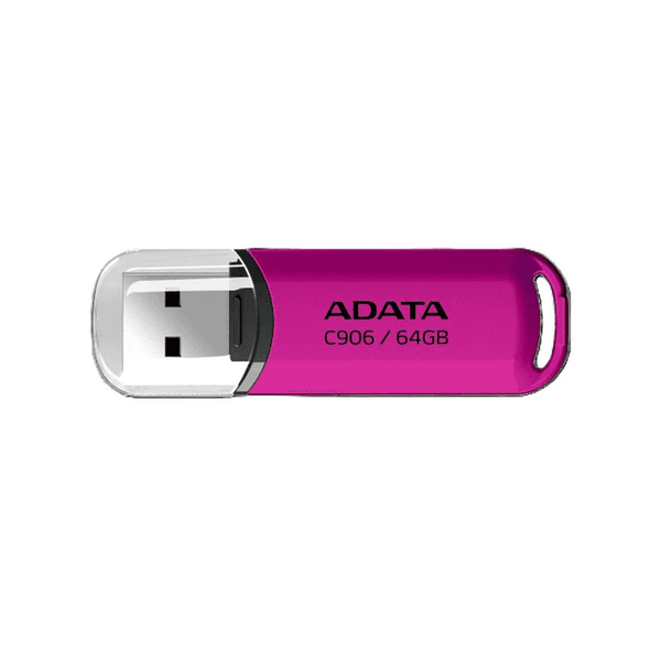 Флеш-пам`ять 64GB "A-Data" C906 USB2.0 purple pink №5105 — купити | Канцелярський Сад