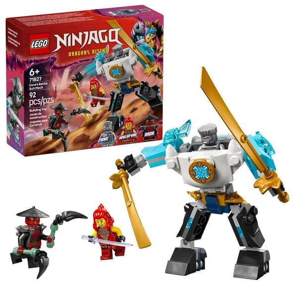Конструктор "LEGO" Ninjago Бойовий костюм-робот Зейна №71827 — купити | Канцелярський Сад