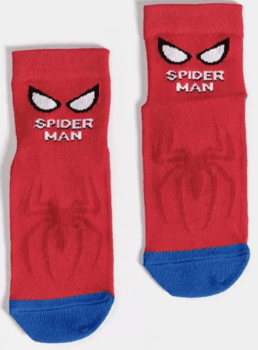 Шкарпетки дитячі "V$T" р.22-24 Spiderman сітка,червоний №024-1759/304 — купити | Канцелярський Сад