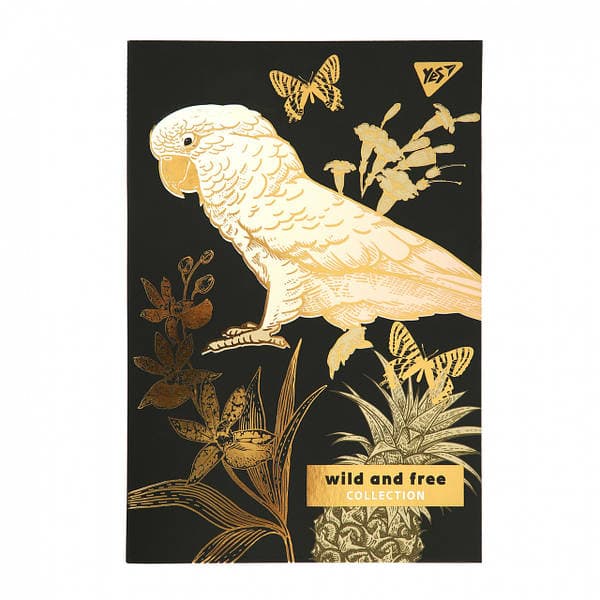 Блокнот А5 64арк. кліт. Wild and free інтегр. №152072/Yes — купити | Канцелярський Сад