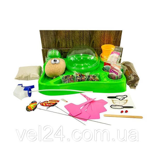 Набір для творч. "DankoToys" Вирощування рослин "Home Florarium" (укр) №HFL-01-01U — купити | Канцелярський Сад