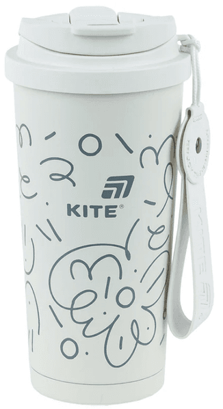 Термоc метал. 0,55л "Kite" чорний №K26-1309-3 — купити | Канцелярський Сад