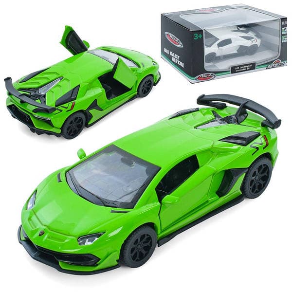 Машина метал. інер-а, "Автосвіт" (1:43) Lamborghini Aventador 11.5см №AS-3064 — фото товару | Канцелярський Сад