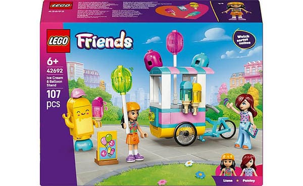 Конструктор "LEGO" Friends Конструктор Ятка з морозивом і повітряними кульками №L42692 — фото товару | Канцелярський Сад