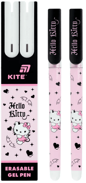 Набір ручок гел. "Kite" №HK26-350-1/3BL Hello Kitty and Friends"пиши-стирай"0,5мм синя — купити | Канцелярський Сад