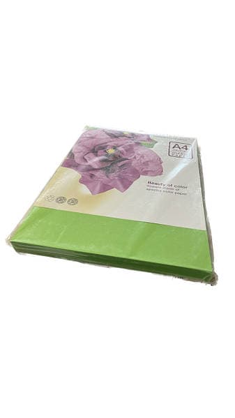 Папір кольор. А4 160г/м інт. Spectra Color Parrot 230 (зелений) — купити | Канцелярський Сад