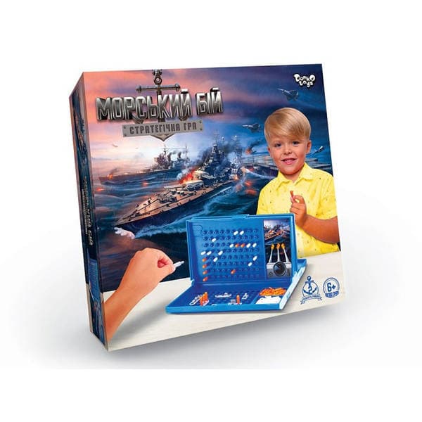 Гра "Морський бій" №G-MB-01U(10)//DankoToys — фото товару | Канцелярський Сад