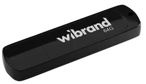 Флеш-пам`ять 64GB "Wibrand" Grizzly USB2.0 black №1036 — купити | Канцелярський Сад