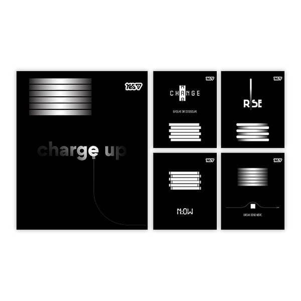Зошит 48арк. кліт. YES Energy level №768906 — фото товару | Канцелярський Сад