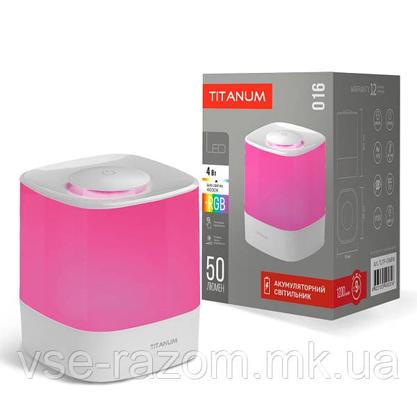 Світильник LED Titanum акум. TLTF-016CW — фото товару | Канцелярський Сад