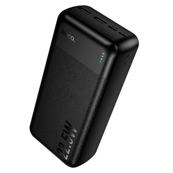 УМБ Hoco Power Bank 40000mAh 22.5W Powermaster black 2USB/Type-c PD 20W QC 3.0 №J86 — фото товару | Канцелярський Сад