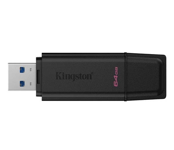 Флеш-пам`ять 64GB "Kingston" DT Exodia G2 USB3.2 Black — фото товару | Канцелярський Сад
