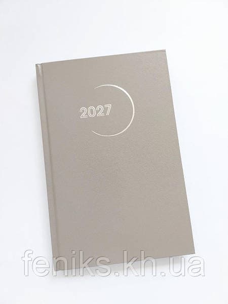 Щоден. А5 "Buromax" дат2027 Madam сірий №BM.21170-09 — купити | Канцелярський Сад
