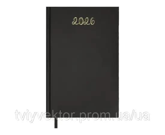 Щоден. А5 "Buromax" дат2027 Optimal чорний №BM.2121-01 — купити | Канцелярський Сад