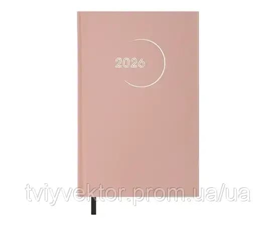 Щоден. А5 "Buromax" дат2027 Madam світло-рожевий №BM.21170-43 — купити | Канцелярський Сад