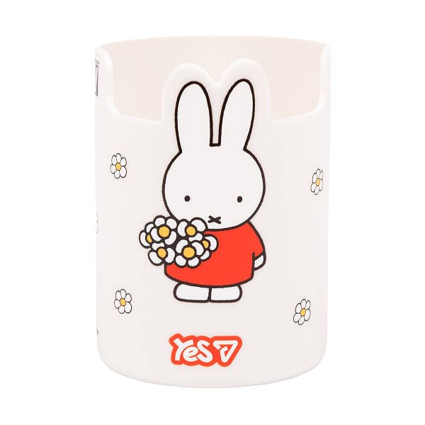 Стакан для ручок "Yes" №470562 "Miffy Flowers" — купити | Канцелярський Сад