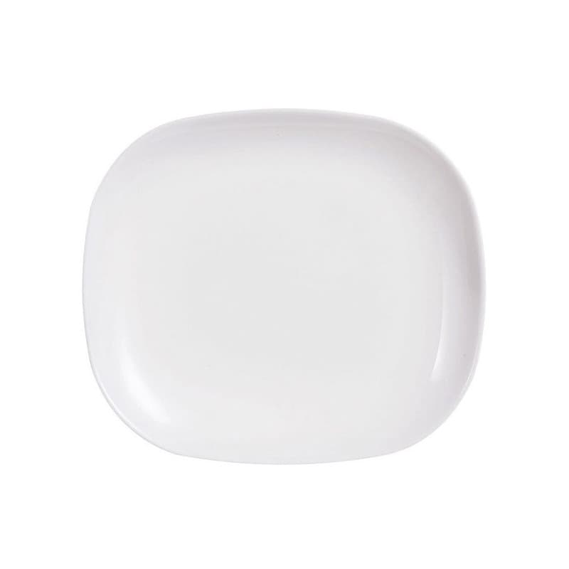 Тарілка десертна скло "Luminarc.Sweet Line White" 21,5х19см №J0561 — купити | Канцелярський Сад