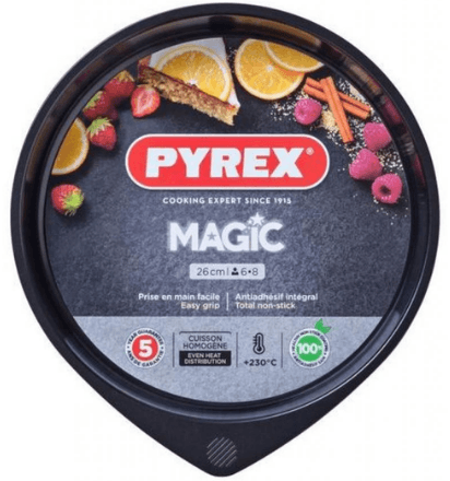 Форма для випічки "Pyrex Magic" 26см метал. круг. №MG26BA6/7146 — купити | Канцелярський Сад
