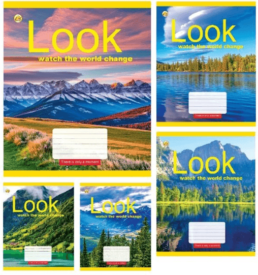 Зошит 96арк. кліт. /ТВ/ "Природа" №ТЕ41705 — купити | Канцелярський Сад