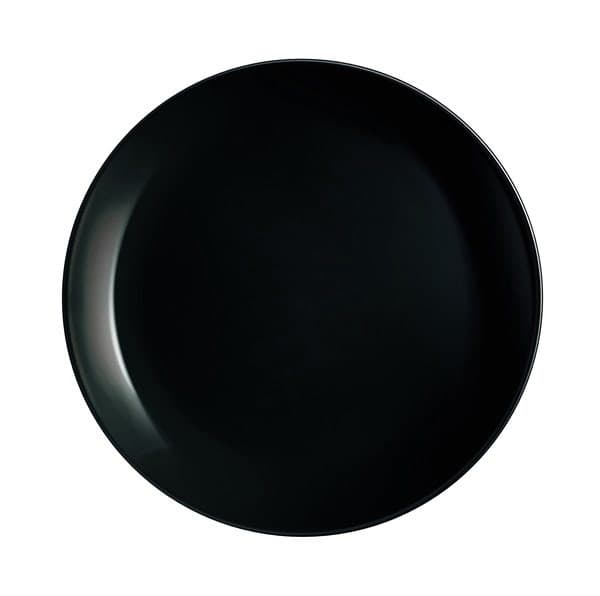 Тарілка десертна скло "Luminarc.Diwali Blackl&White" 19см №14609/0789 — купити | Канцелярський Сад