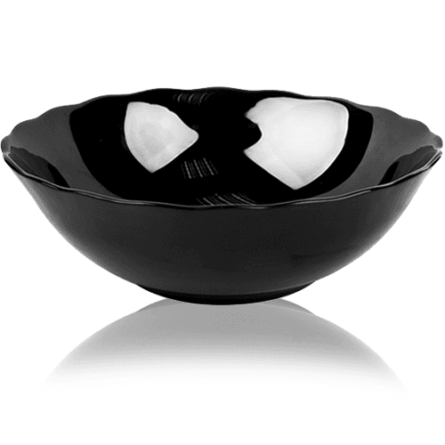 Салатник склокерам. "чорний" 8" 20см №30361/S&T — купити | Канцелярський Сад