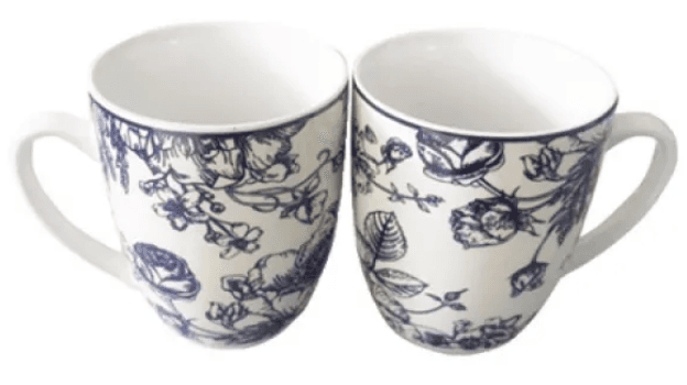 Чашка керам. 350мл "Limited EditiIon Blossom blue" №YF7001-8 — купити | Канцелярський Сад