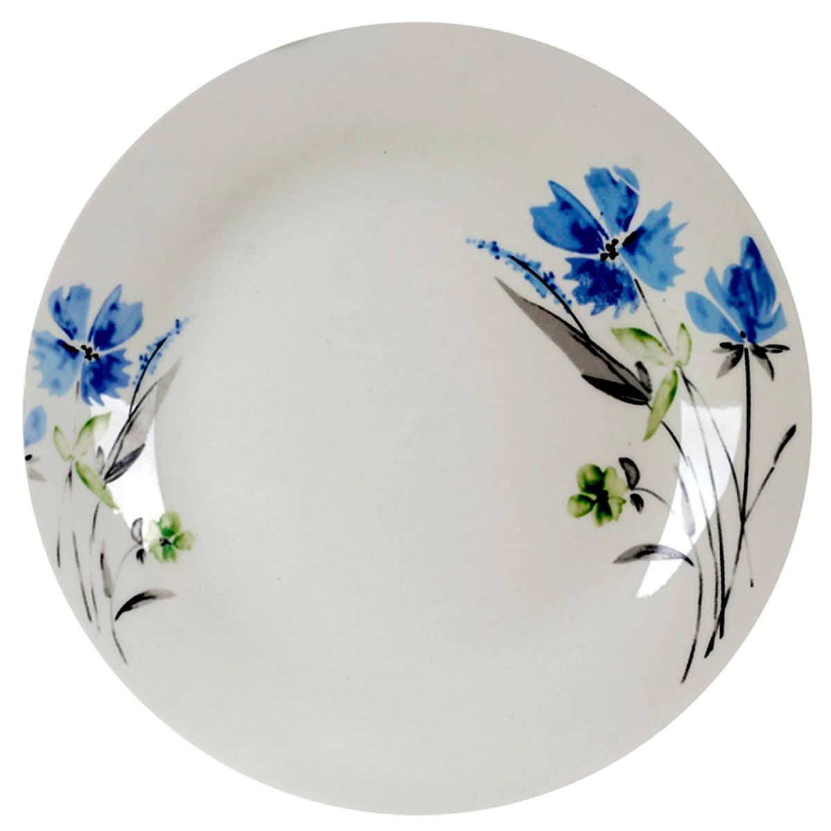 Тарілка десертна скло "Limited Edition Iris" 23см №90185/YF2008-1 — купити | Канцелярський Сад