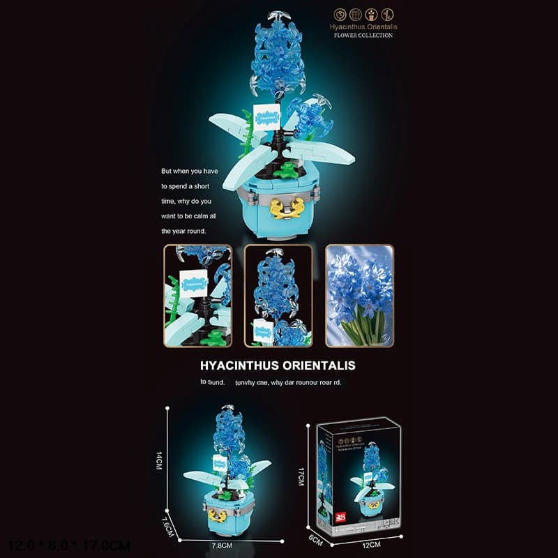 Конструктор "Flower" 152дет,в кор-ці,12х6х17см №33025(96)(192) КІ — купити | Канцелярський Сад