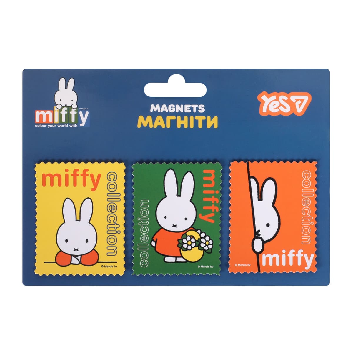 Магніти фігурні "Yes" Miffy 3шт №708550 — купити | Канцелярський Сад