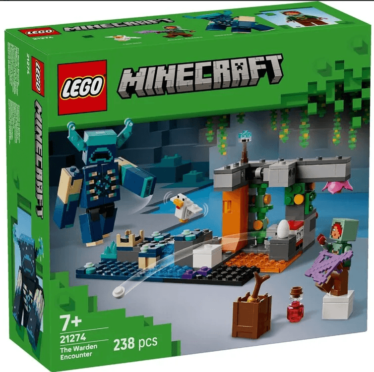 Конструктор "LEGO" Minecraft Зустріч із Боронителем №21274 — купити | Канцелярський Сад