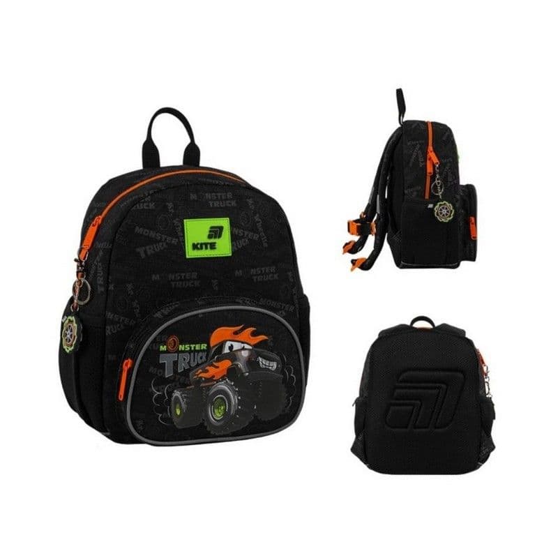 Рюкзак "Kite" Kids Monster Truck 1від.,3карм. №K26-2727XS-4 — купити | Канцелярський Сад