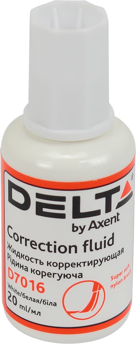 Коректор з пенз. "Axent/Delta" 20мл №7016 — купити | Канцелярський Сад