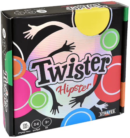 Гра "Twister-hipster" №30628/Strateg — фото товару | Канцелярський Сад