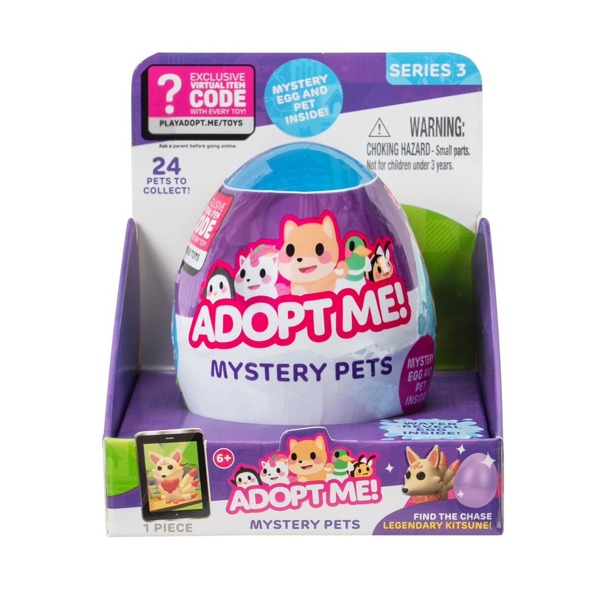 Іграшка-сюрприз в яйці "ADOPT ME! S3 - Казкові тварини" №AME0012/КіддіСвіт — купити | Канцелярський Сад
