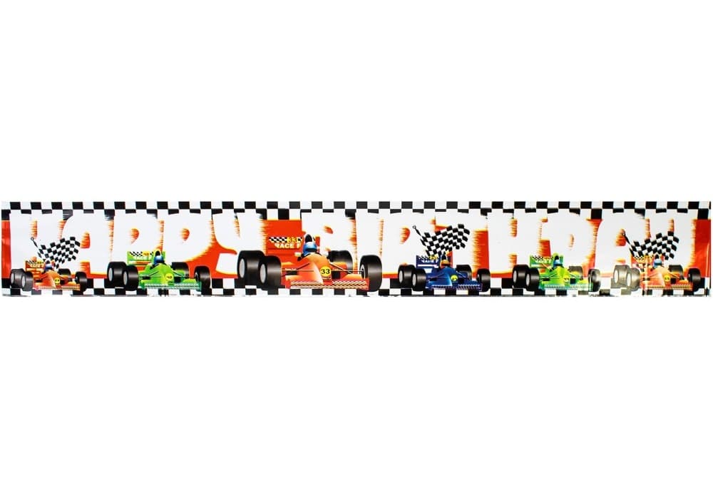 Гірлянда-банер "Happy Birthday" Racing 12,5х360см №MX43073 — купити | Канцелярський Сад