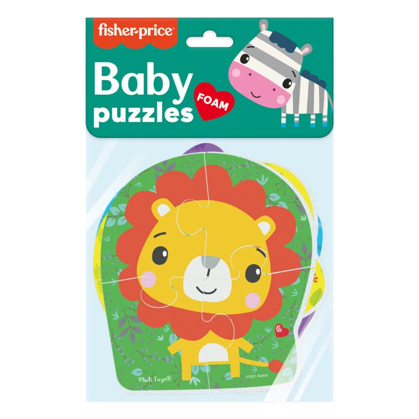 Бебі-пазли "Fisher Price. Лев" №VT1106-69 — купити | Канцелярський Сад