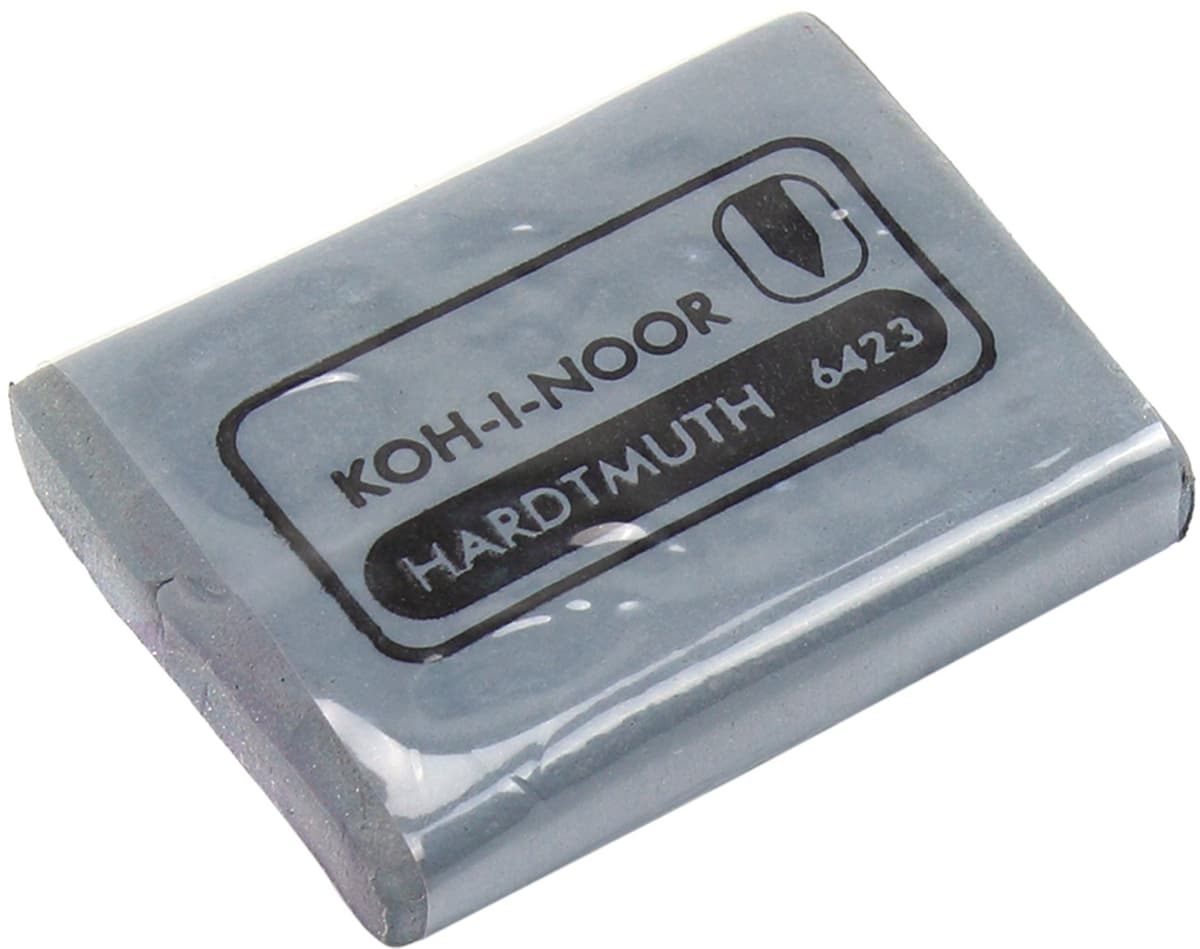 Гумка "Koh-i-noor" для худ.робіт(клячка), екстра м'яка №6423/6423018004KD — купити | Канцелярський Сад
