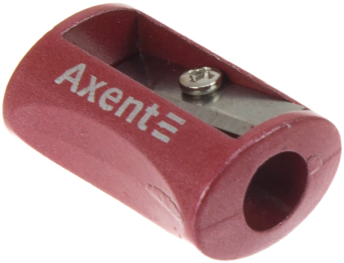 Точилка "Axent" №1159-A Steel асорті — купити | Канцелярський Сад