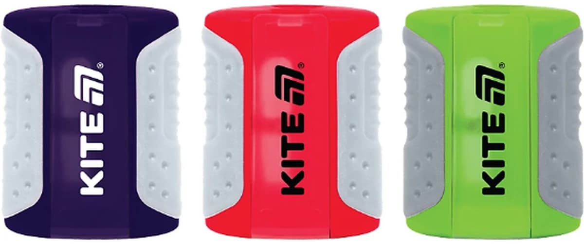 Точилка "Kite" №K25-370 Soft асорті,з конт. — купити | Канцелярський Сад