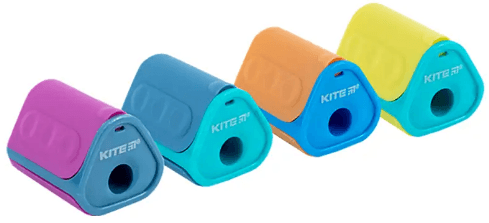 Точилка "Kite" №K24-120 Twist асорті — купити | Канцелярський Сад