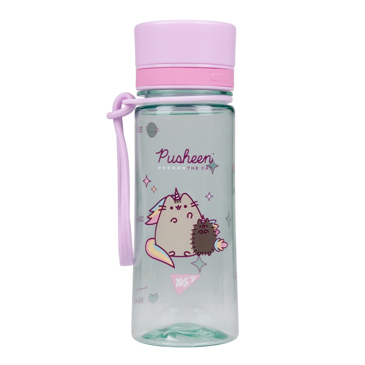 Пляшка для води пласт. "Yes" 400мл Pusheen №708178 — фото товару | Канцелярський Сад